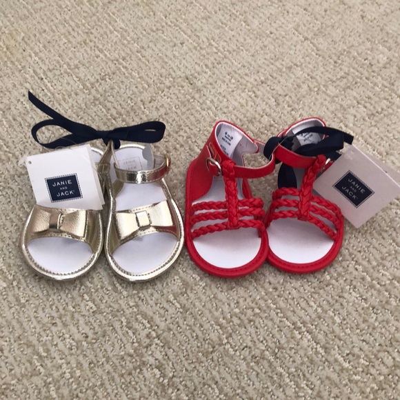 Janie and Jack infant shoe bundle - Picture 1 of 6